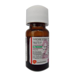 ELTROXIN 25 MCG TABLET – Glaxo SmithKline Pharmaceuticals Ltd