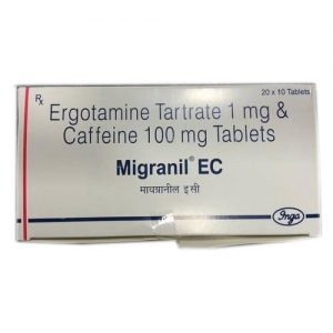 MIGRANIL EC TABLET- 10 tablets -INGA LABORATORIES