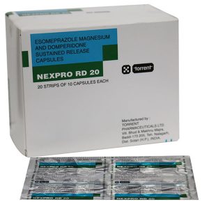 NEXPRO RD 20mg CAPSULE--TORRENT PHARMA