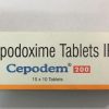 CEFODEM 200mg TABLET-10 tablets -RANBAXY LABORATORIES