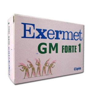 EXERMET GM FORTE 1mg/500mg TABLET