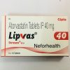 LIPVAS 40 mg TABLET