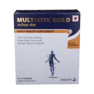 MULTIVITE GOLD CAPSULE-15 capsules-Sanofi India
