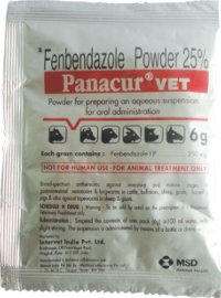 PANACUR 6GM POWDER- INTERVET