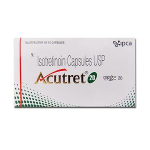 ACUTRET 20 mg CAPSULE-10 capsules -Ipca Laboratories