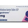 REGESTRONE 5 mg TABLET-10 tablets -Novartis India