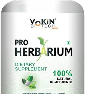 Vokin Biotech Pro Herbarium Protects Liver, Heart, Lungs, Stomach & Skin from Parasites (60 Capsules)